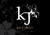 k j millinery logo